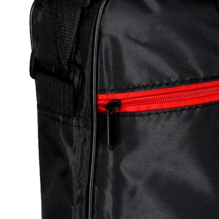 Torba na laptopa 15,6 cali na ramię z paskiem teczka biznesowa damska męska czarna