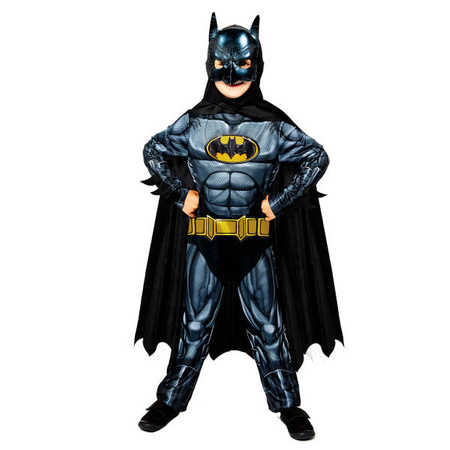 Strój, Kostium przebranie Batman Czarny 8-10 lat