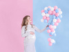Balony lateksowe Strong Niebieskie, Pastel Baby Blue, 12cm, 100 szt.