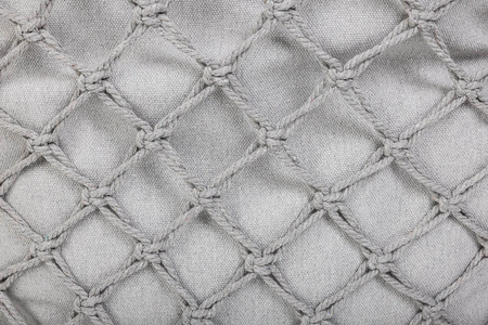 Huśtawka ogrodowa LUARO bocianie gniazdo z poduszką XXL szare 80cm 150kg