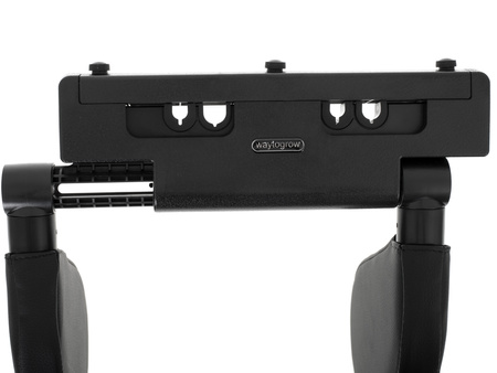 Zagłówek samochodowy poduszka podróżna oparcie na głowę szyje do samochodu regulowane czarny