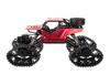 Samochód zdalnie sterowany na pilota RC Rock Crawler 4x4 LHC012 auto 2w1 czerwony