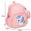 Plecak dla przedszkolaka szkolny dziecięcy jednorożec 30x22x11cm