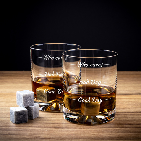 Zestaw do Whisky Who Cares prezent dla niego męża
