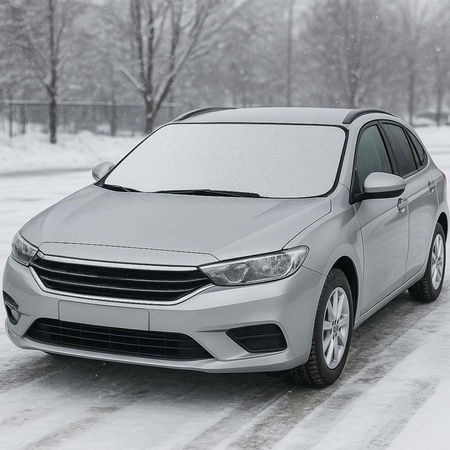 Mata osłona na szybę antyszronowa przeciwsłoneczna samochodowa na przednią szybę