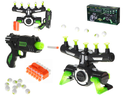 Gra strzelecka Air shooting latające kulki strzelanie do celu DARK WARS