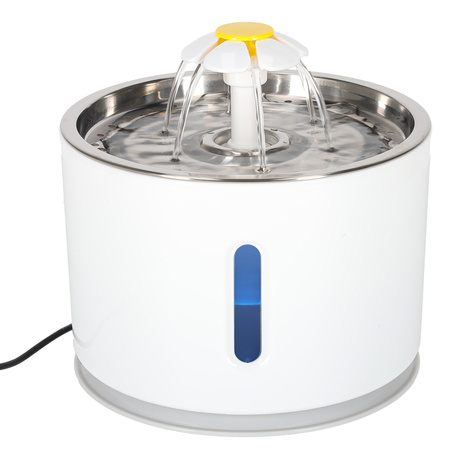 Poidełko fontanna dla psa kota zwierząt automatyczne poidło LED USB 2,4l filtr czyszczący