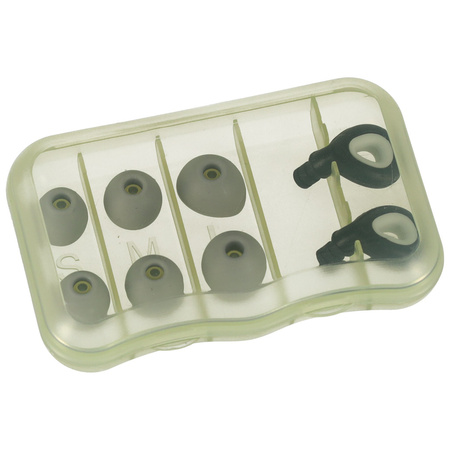 Zatyczki do uszu stopery silikonowe wyciszające redukcja szumów zestaw 3 rozmiary