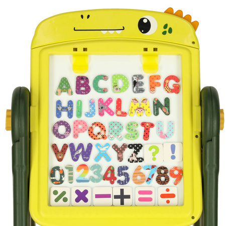 Tablica magnetyczna suchościeralna kreatywna dwustronna dinozaur