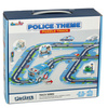 Puzzle tor samochodowy policja ulica samochód z napędem 47 elementów