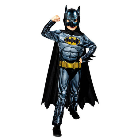 Strój, Kostium przebranie Batman Czarny 8-10 lat