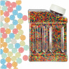 Kulki żelowe wodne hydrożelowe do kwiatów multicolor 250g 50 000szt. 7-8mm