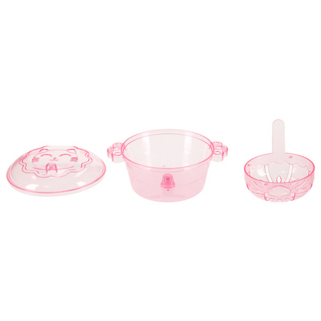 Klej żel kryształowy 3D crystal glue magiczna kuchnia szablony kreatywny zestaw 62 elementy pomarańczowy