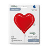 Balon Foliowy - Czerwone Serce 46 cm, Sweetie Heart, Grabo