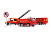 Transporter samolot + 3 auta straż pożarna