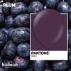 Balony lateksowe Plum, fioletowy 13 cm, 100 szt.