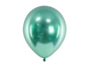 Balony lateksowe Glossy, Chrome, Zielone, 30cm, 10 szt.