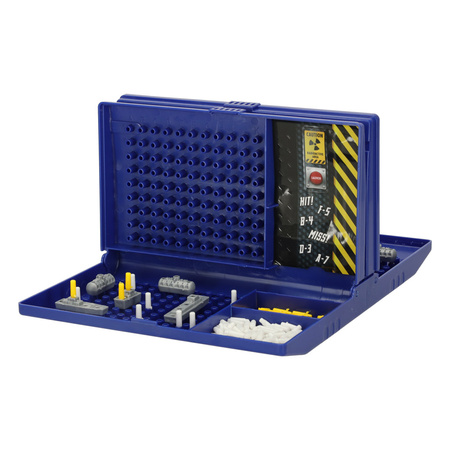 Statki okręty bitwa morska gra strategiczna logiczna w walizce