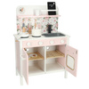 Kuchnia dla dzieci drewniana MDF LULILO FLORO akcesoria różowa 82cm
