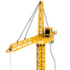 Dźwig Żuraw budowlany zdalnie sterowany  RC z hakiem 4CH 128cm