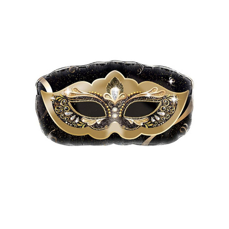 Balon foliowy Maska Karnawałowa, 40x60cm