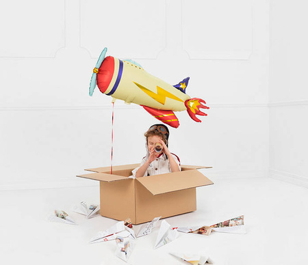 Balon foliowy Samolot, 91x39cm