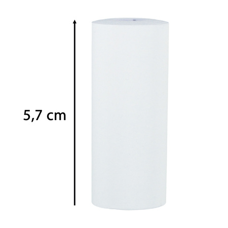 Rolki termiczne papier do drukarki aparatu 5,7cm x 4,5m 5 sztuk