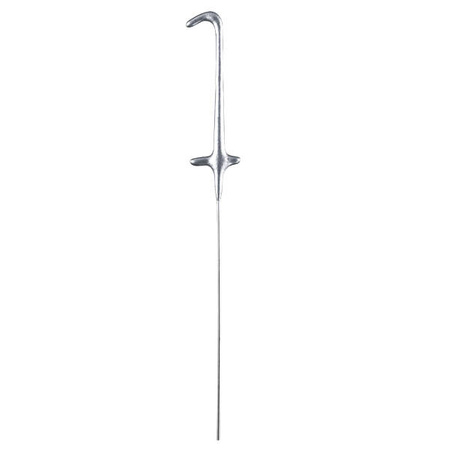 Zimne ognie srebrna cyfra 1, 17cm