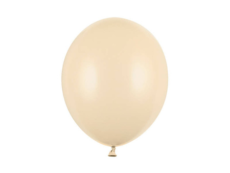 Balony lateksowe Strong, Beżowe, Pastel Alabaster/ Nude, 30cm, 10 szt.